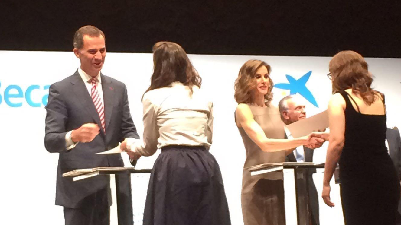 Awarding of the La Caixa Scholarships by Their Majesties the King and Queen of Spain in 2015