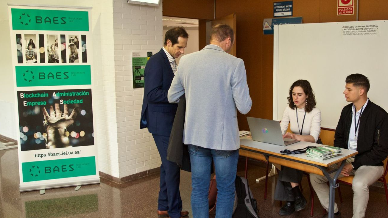 Organisation of the International Conference "Presente y futuro de la regulación de los criptoactivos en la Unión Europea" held in December 2023